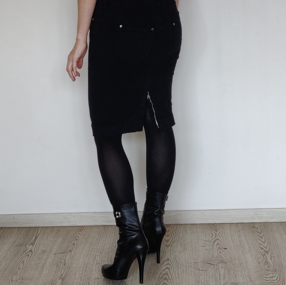 Luxury Italian brand - Fabiani / Genuine Leather, Black Boots ✳️✳️✳️ - Picture 5 of 16